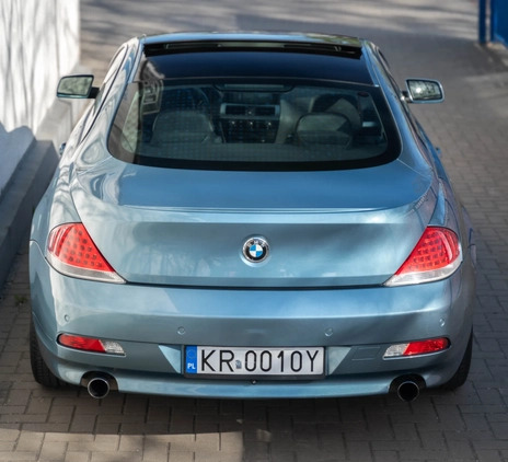 BMW Seria 6 cena 71000 przebieg: 155000, rok produkcji 2004 z Białystok małe 781